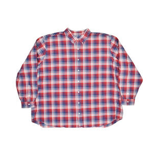 Polo Ralph Lauren Men's Red Plaid Button Down Shirt Big & Tall Size 4XB